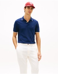 Tommy Hilfiger - Regular Fit Tipped Pique Polo Shirt