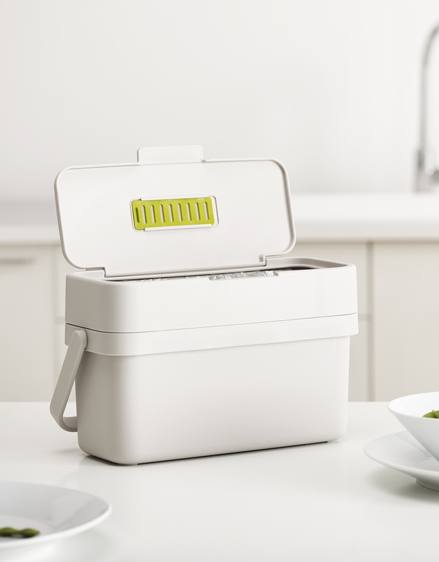 Joseph Joseph - Compo™ 4L Food Waste Caddy (Stone)
