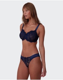 Bras N Things - Sienna Full Cup Bra -Navy