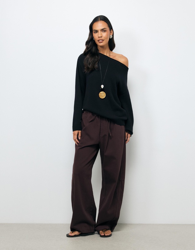 AERE - Nika Cotton Cashmere Knit Jumper