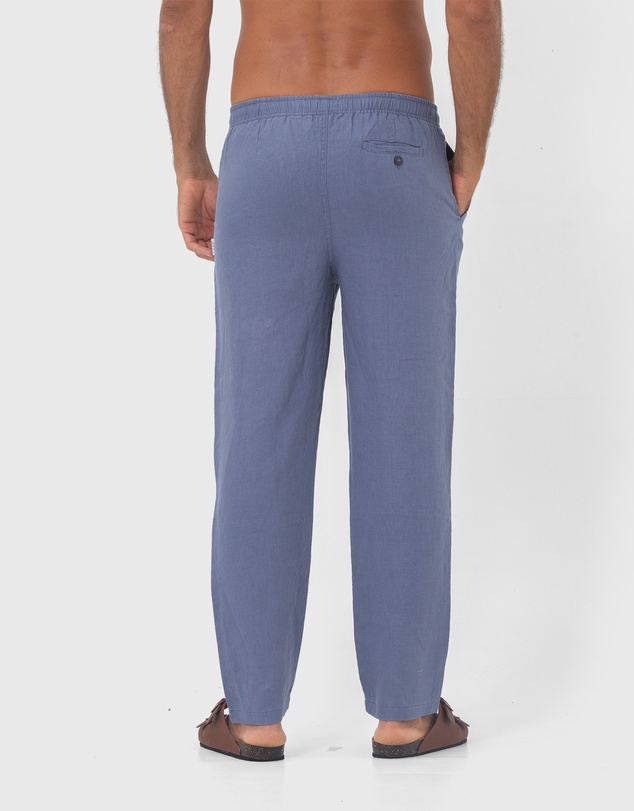 Coast Clothing - Coast Linen Pant - Denim Blue