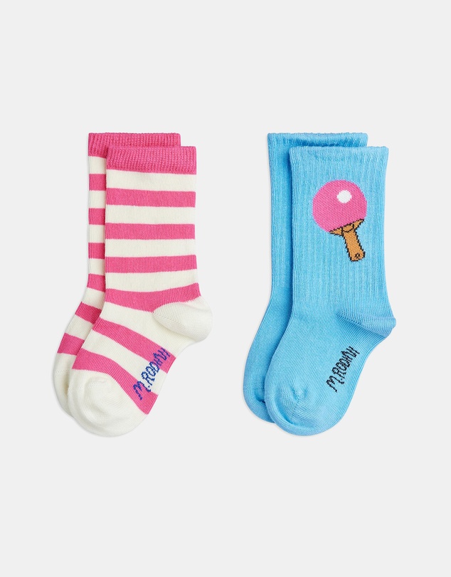 Mini Rodini - 2-Pack Table Tennis Socks - Babies-Teens