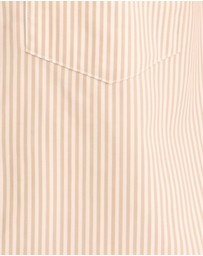 Emme - Rope Regular Cotton Sleeveless Shirt