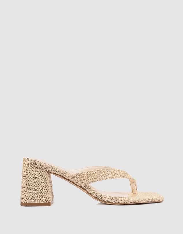 Verali - Stoked Block Heel Thongs