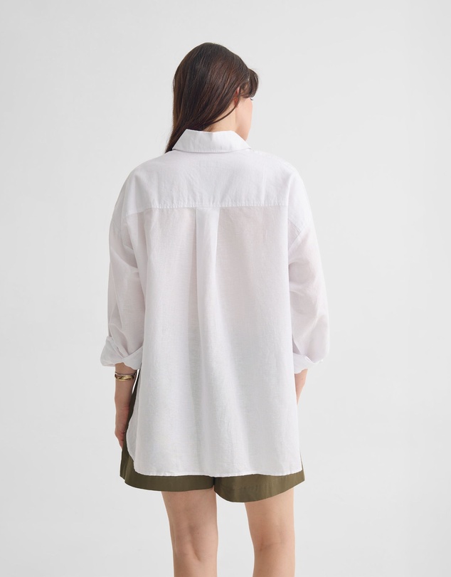 Oxford - Erika Washed Casual Linen Shirt