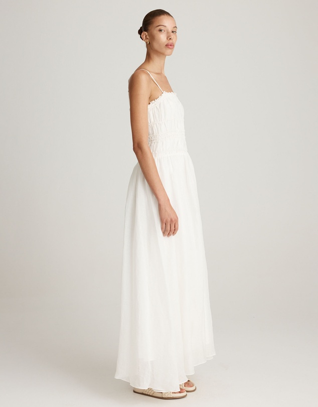Mattir - Isla Ramie Maxi White