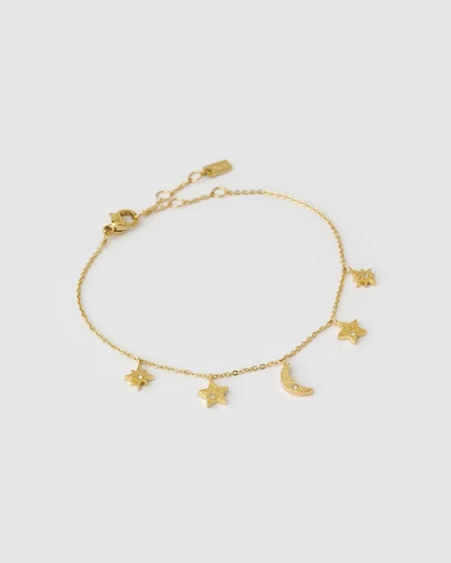 Arms Of Eve - Moondust Gold Charm Bracelet