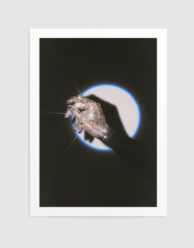 Olive et Oriel - Glitter Hand by Samantha Hearn Art Print