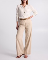 David Lawrence - Elphaba Linen Cardigan