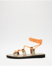Dazie - Alexa Rope Gladiator Sandals