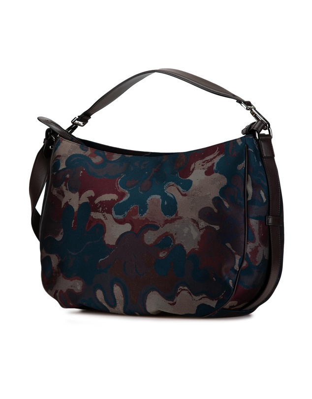 Pre-Loved by Azura Reborn - Pre-Loved Peter Doig Canvas Camouflage Soft Saddle Bag