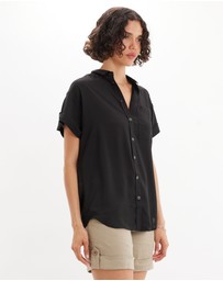 Amelius - Muriel Buttond Short Sleeve Shirt