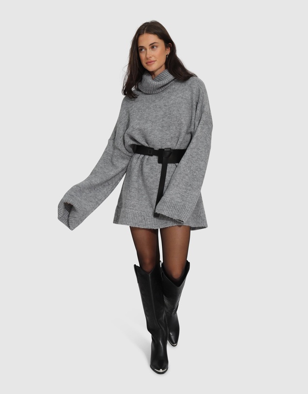 Belle & Bloom - Cuddle Me Oversized Tunic Sweater