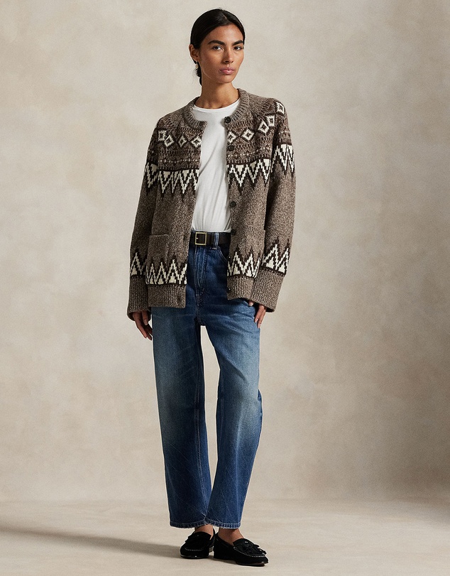 Polo Ralph Lauren - Fair Isle Wool-Blend Cardigan