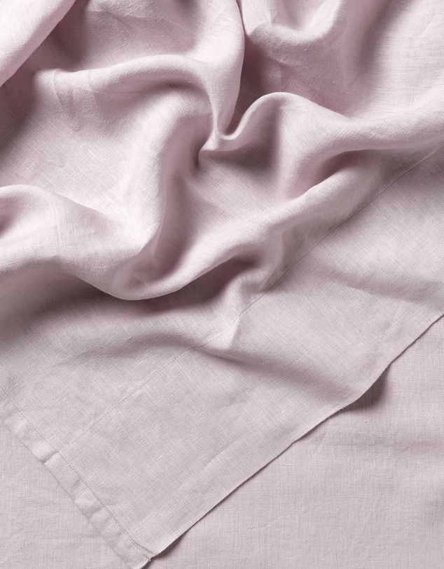 Aura Home - Emile Linen Flat Sheet