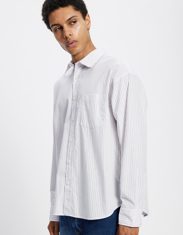 Jack & Jones - Meadows Poplin Stripe Shirt