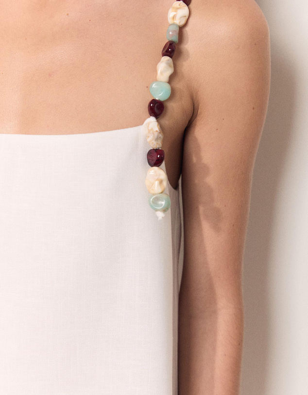 Varna - Romilly Beaded Mini Dress