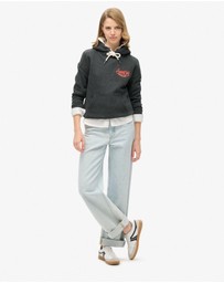 Superdry - Neon Embroidered Graphic Hoodie