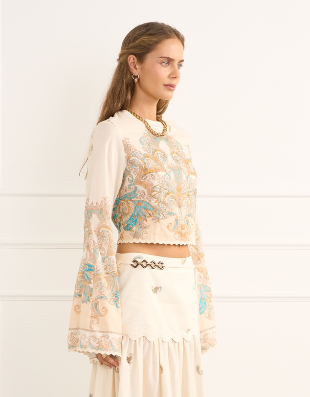 Heaven Australia - Tapestry Anya Long Sleeve Top