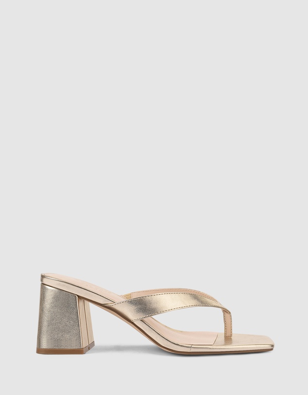 Verali - Stoked Block Heel Thongs