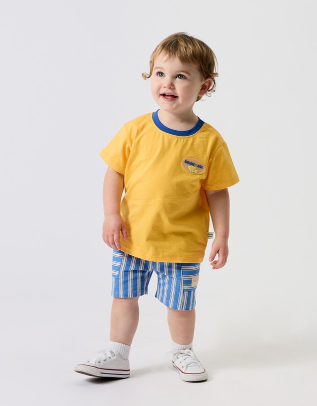 Goldie + Ace - Contrast T-Shirt - ICONIC EXCLUSIVE - Babies-Kids