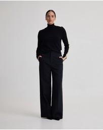 Oxford - Ela Contrast Panel Turtle Neck