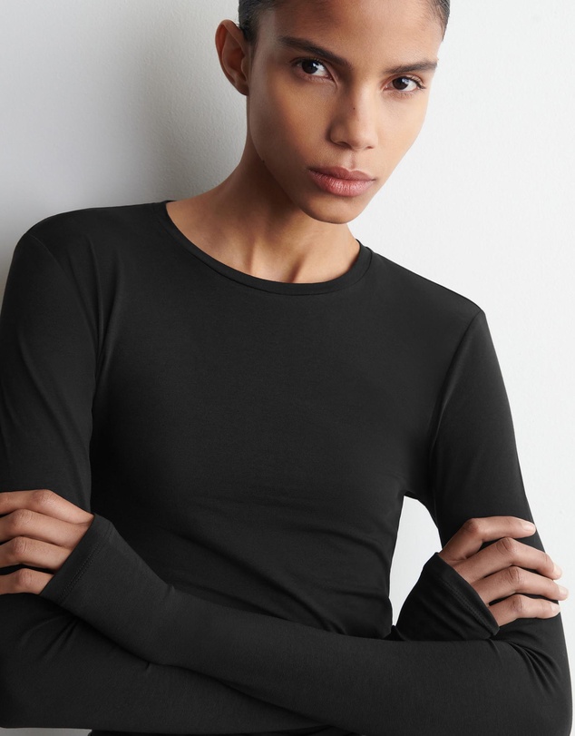 COS - Cotton Long-Sleeved Top