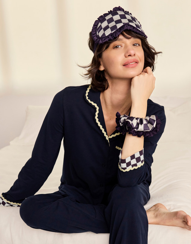 Chelsea Peers - Organic Cotton Good Night Long Pyjama Set