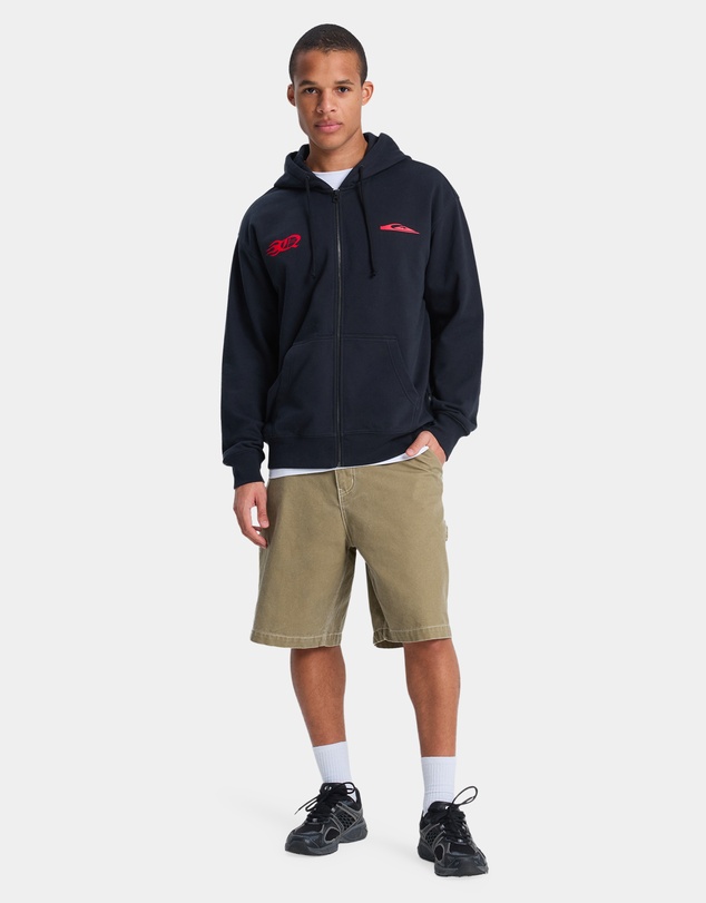Quiksilver - Mens Mercury Trident Zip Up Hoodie