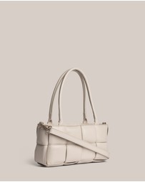 VESTIRSI - Margot Ivory Woven Baguette