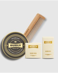 BURLY - Beard & Styling Pack - #3 Clay - Medium Hold