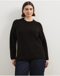 Atmos&Here Curvy - Saylor Long Sleeve Knit Jumper