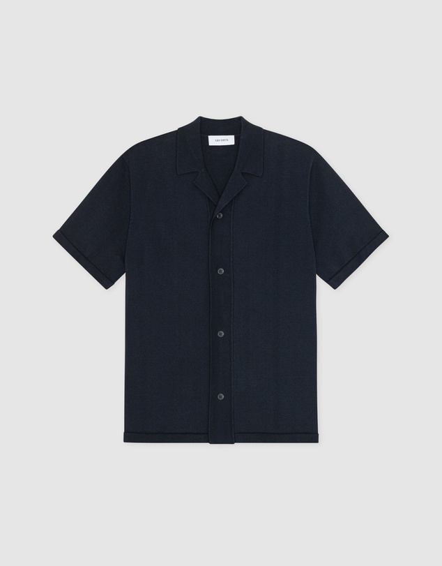 Les Deux - Emmett Arabesque Knitted SS Shirt