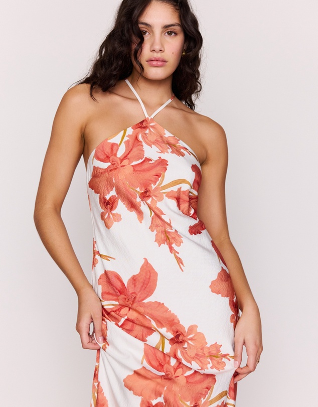 MINKPINK - Isla Halter Maxi Dress