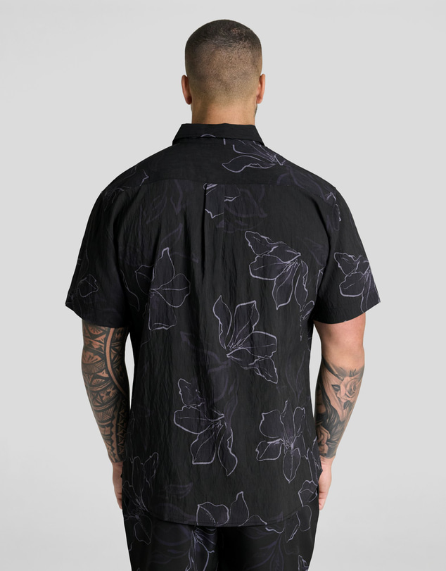 Johnny Bigg - Smoke Floral Print Shirt