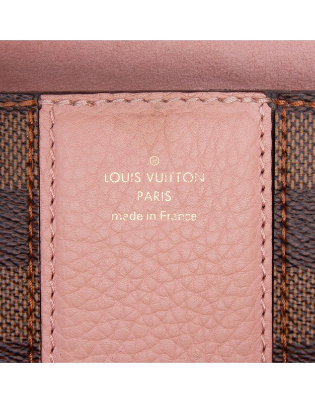 Pre-Loved by Azura Reborn - Pre-Loved Damier Ebene Cuir Taurillon Wight
