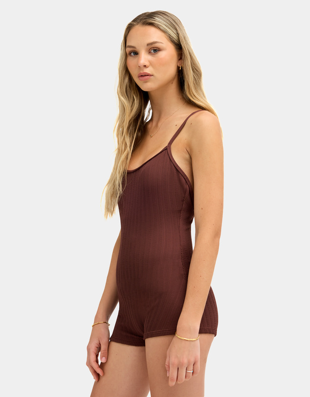Roxy - Womens Roxy Love Boyleg One Piece Swimsuit