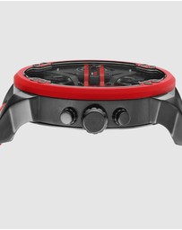Diesel - The Daddies Series Red Analogue Watch