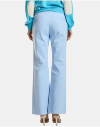 Cynthia Rowley - Cotton Cropped Flared Pants