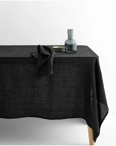 Aura Home - Vintage Pure Linen Tablecloth