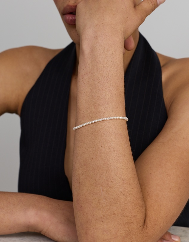 Michael Hill - Micro Cultured Freshwater Pearl Bracelet in 10kt Yellow Gold