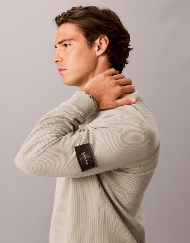 Calvin Klein Jeans - Long Sleeve Waffle T-Shirt