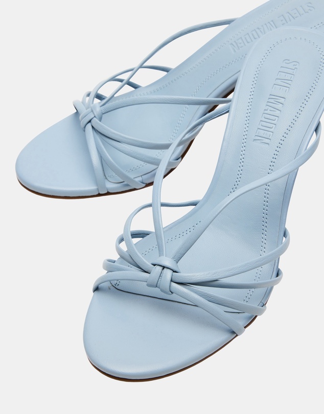 Steve Madden - Edna Blue Leather Heels