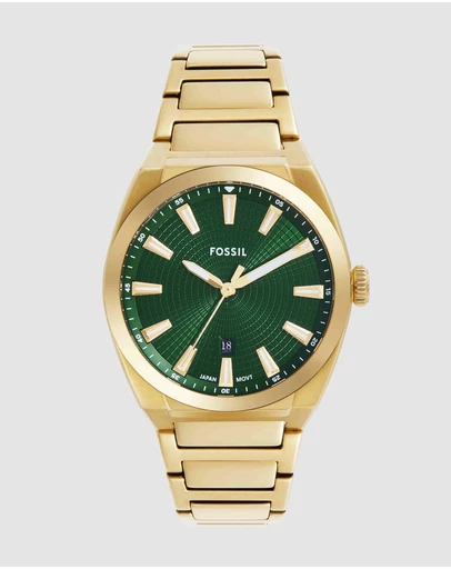 Fossil - Everett Gold Tone Analogue Watch