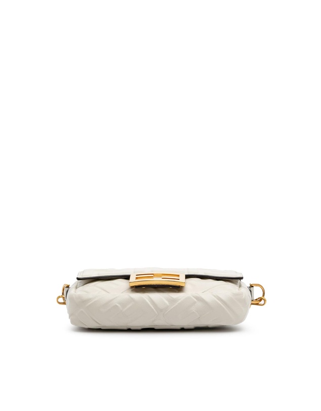 Pre-Loved by Azura Reborn - Pre-Loved Mini Zucca Embossed Leather Baguette Satchel
