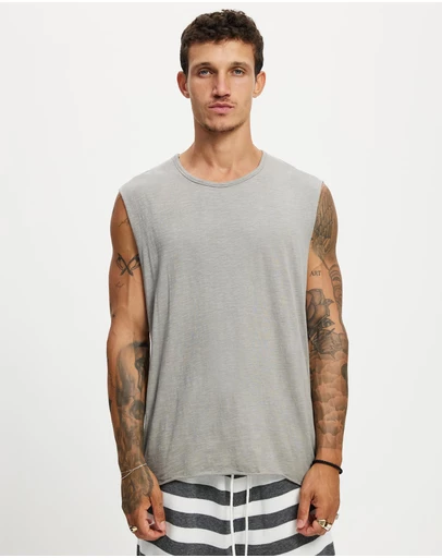 Surrounded By Ghosts - The Mottramite Cotton Tail Muscle T-Shirt