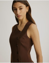 Atmos&Here - Bell Asymmetric Mini Dress