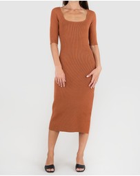 Amelius - Natalia Knit Midi Dress