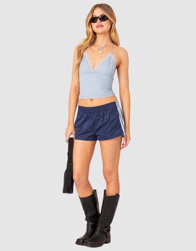 EDIKTED - Sharona lace trim tank top