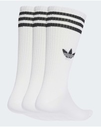 adidas Originals - 3-Stripes High Crew Socks 3 Pairs Unisex